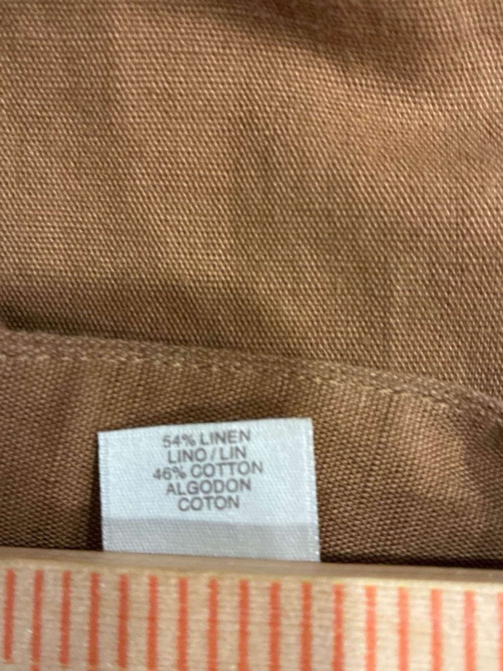 Women's Brown Long A-Line Skirt - Picture 6 of 6